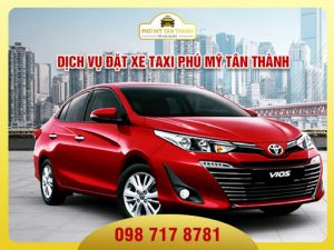 Dịch vụ đặt xe taxi Phú Mỹ Tân Thành
